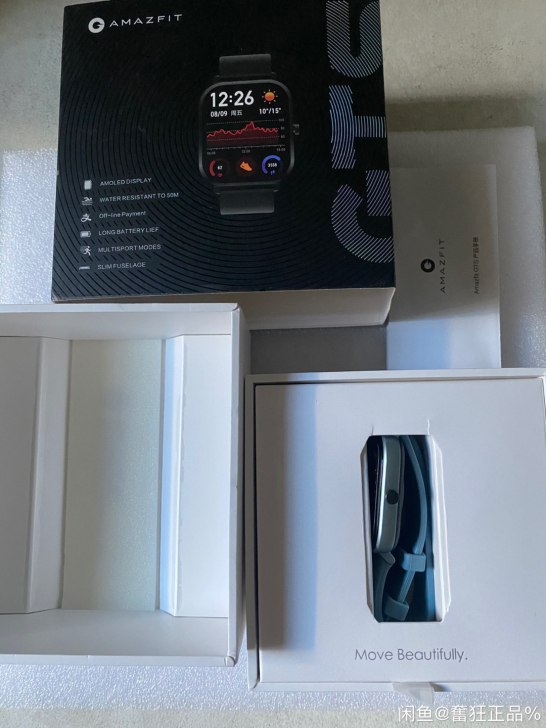 华米gts 智能手表 9.9成新 很新 品...
