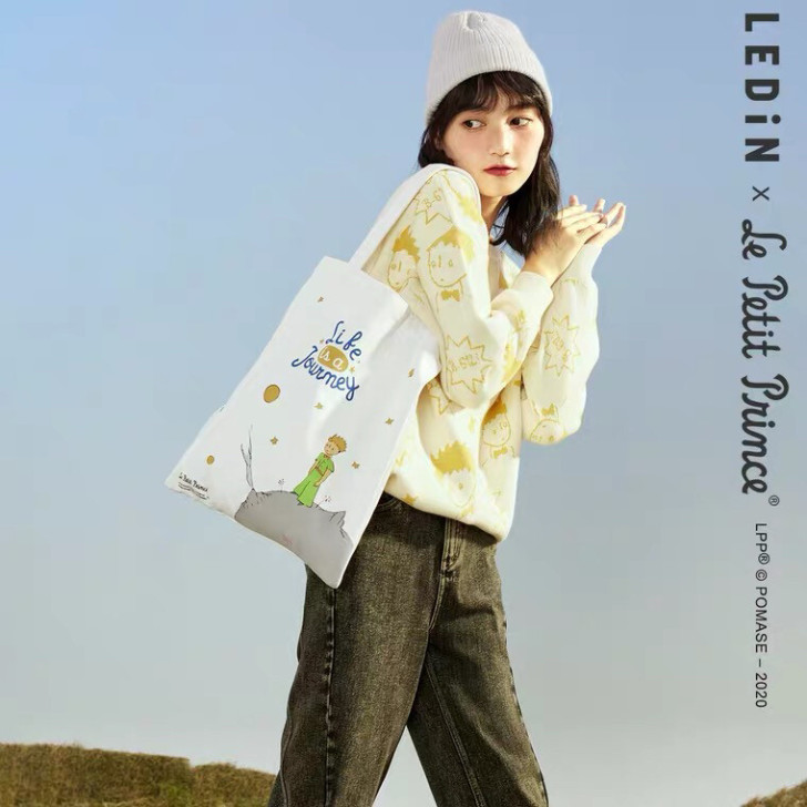 乐町小王子帆布包
