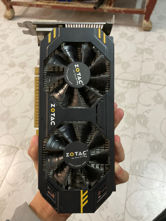 电脑显卡gtx650ti 1G索泰  带D...