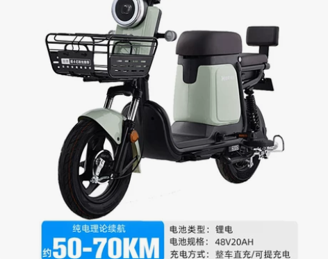 哈啰电动车新国标自行车锂电代步通勤长跑王棒...
