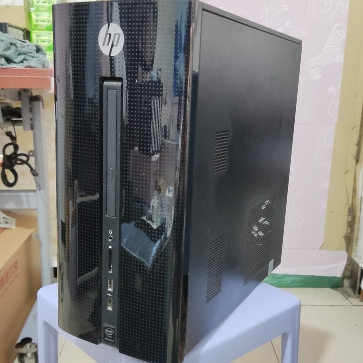 自用惠普电脑主机带无线网高清接口办公学习看...