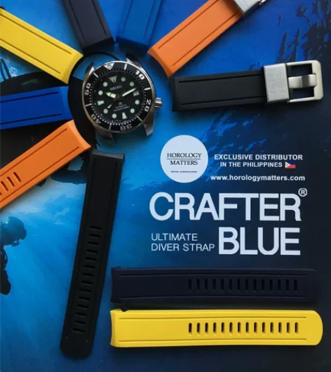 Crafter Blue 精工专用表带／胶...