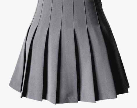 百褶裙高腰a字显瘦秋冬短裙半身裙女小个子百...