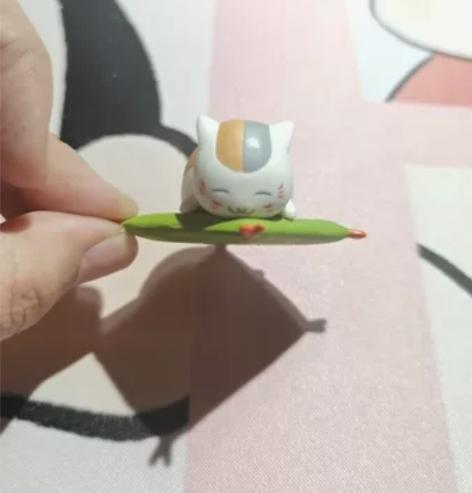 日版现货 万代 夏目友人账 猫老师小摆件 ...