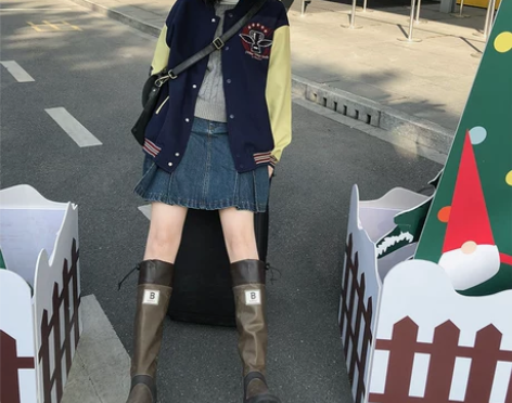 ?银河汽水 a字短款半身裙女夏季2022新...