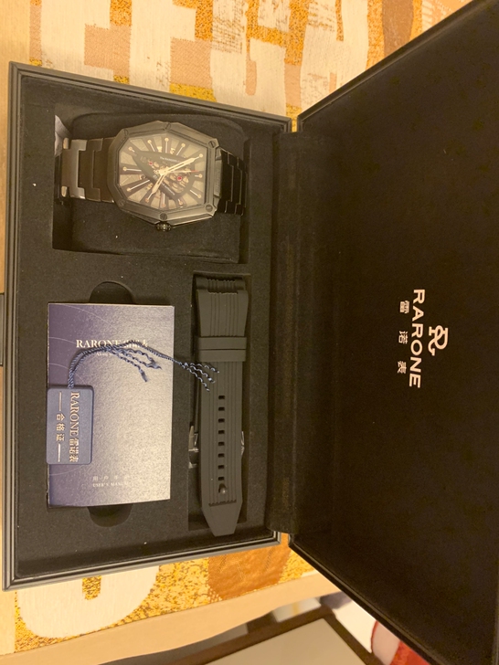 RARONE/雷诺机械腕表，官方正品，范丞...
