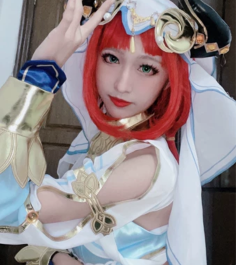 【农历新年前出｜科幻】原神妮露cos大全套...