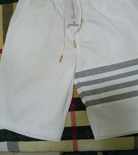 Thom Browne短裤男休闲运动裤子夏...