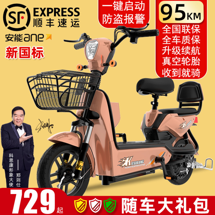 科思康 电动自行车 不包邮