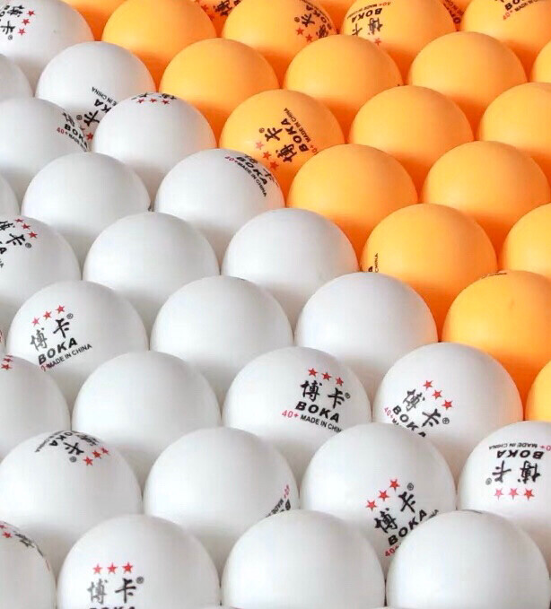 全新20只3星乒乓球9.5元包邮 训练耐打...