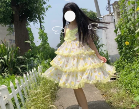 现货+RainyLove柠檬猫jsk日常甜...