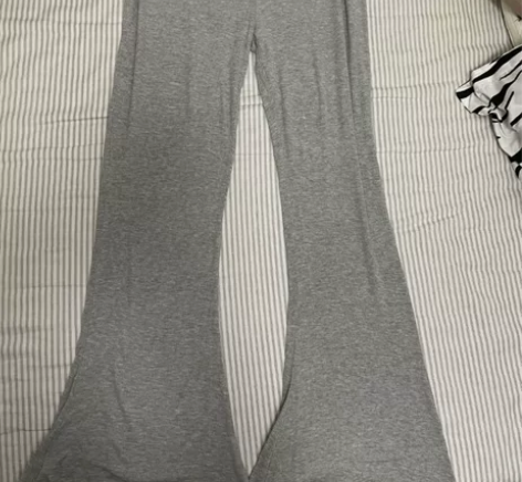 垂感休闲裤 拖地裤 针织面料 9新很少穿