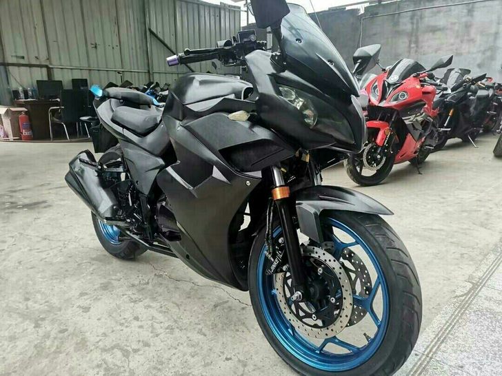 二手摩托车地平线S款小忍者雅马哈R3跑车地...