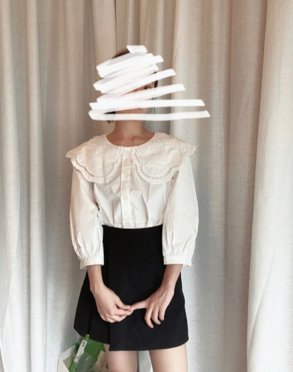 高腰A字裙全新有内衬安全裤