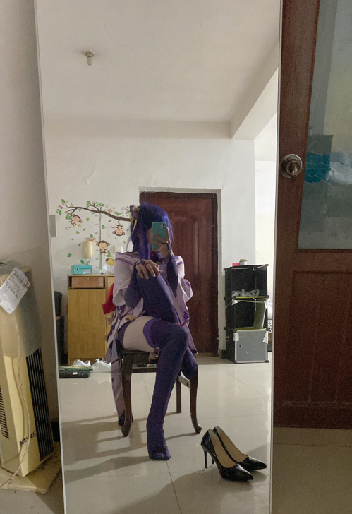 标价出和顺动漫原神雷电将军cos服