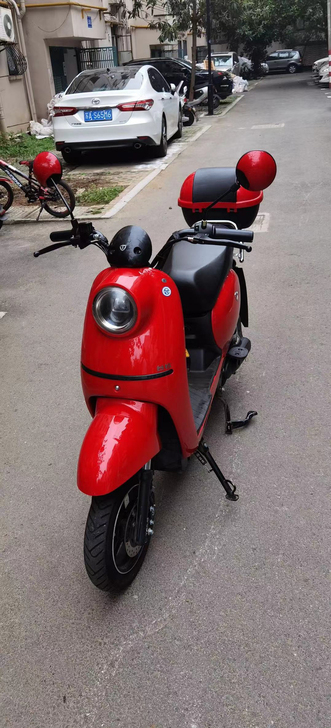 红色台铃几乎全新，新电瓶60v，南京师范大...