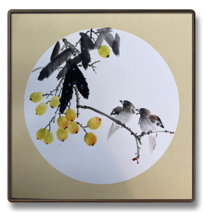 店主纯手绘岭南画派花鸟作品