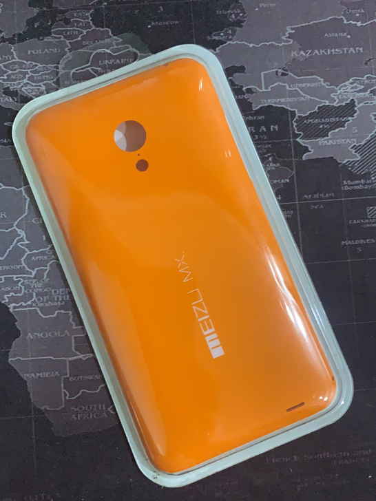 魅族mx3手机背盖橙色 背壳后壳 全新官方...