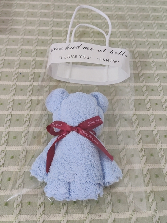 小熊造型 可爱毛巾 柔软吸水 伴手礼  不...