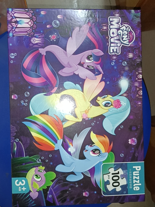 小马宝莉 我的小马驹 一百片拼图