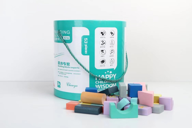 韩仔仔 建构拼插积木     53粒