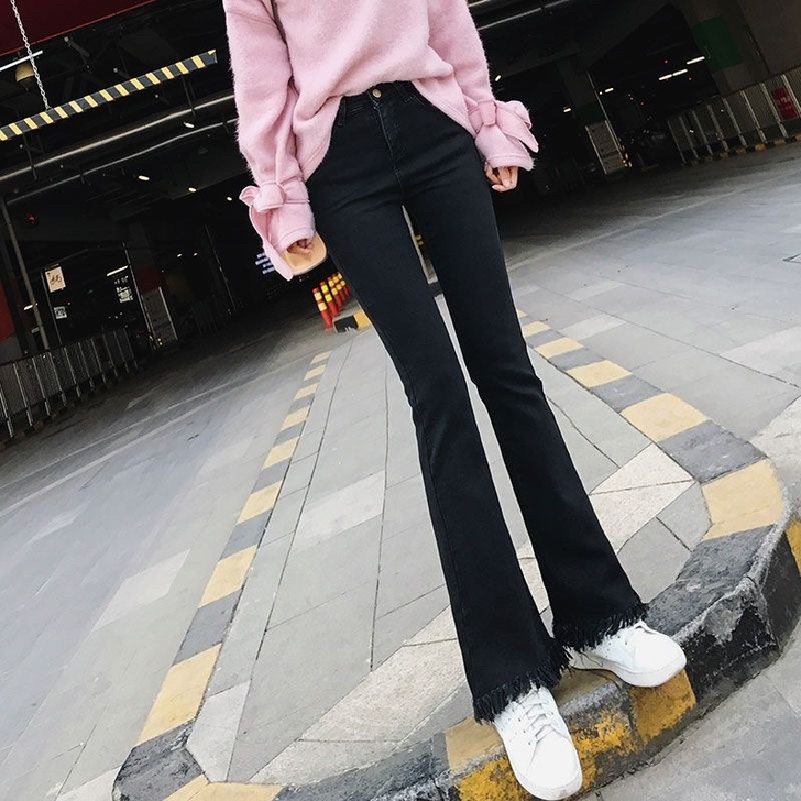 九分牛仔裤自己在店里穿过几次基本全新低价出