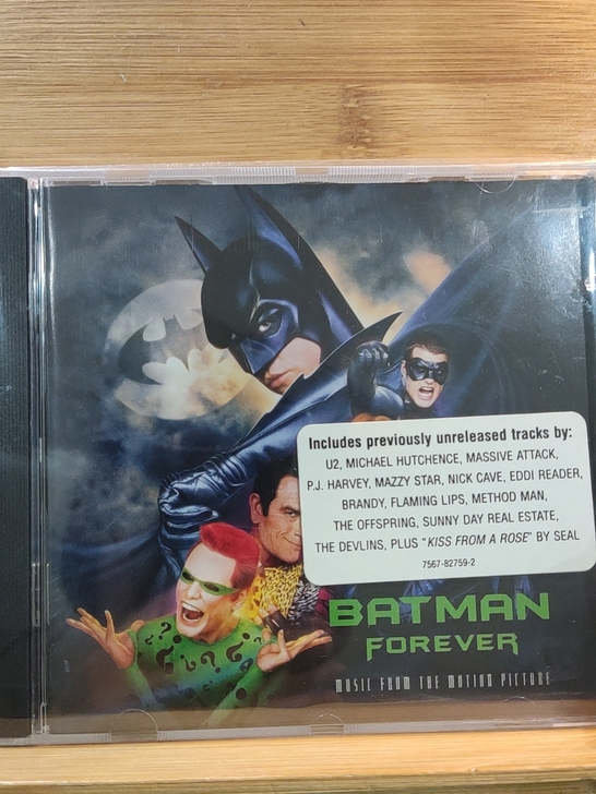 电影原声《永远的蝙蝠侠》品相完美碟面无痕一...