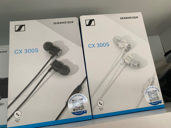 森海塞尔cx300s   国行拆封 配件齐全