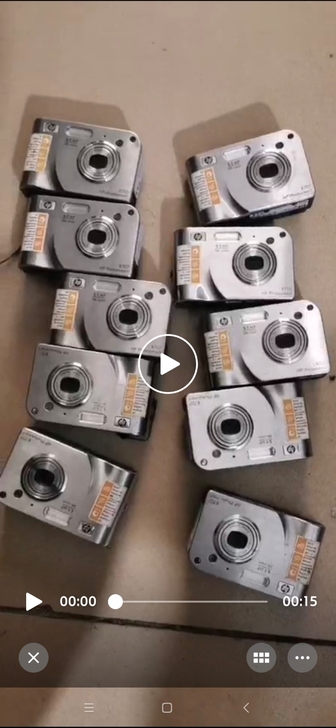 惠普R707经典数码相机10台金属机身长焦...