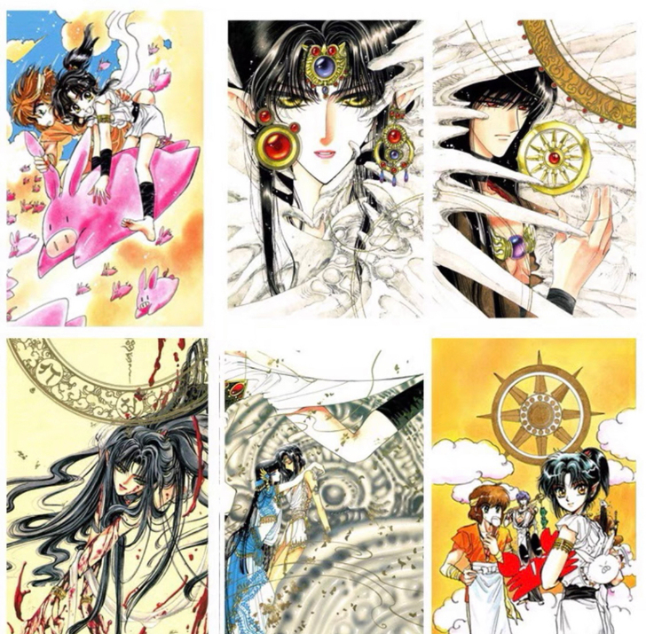 CLAMP 圣传 东贩 卡片 10张