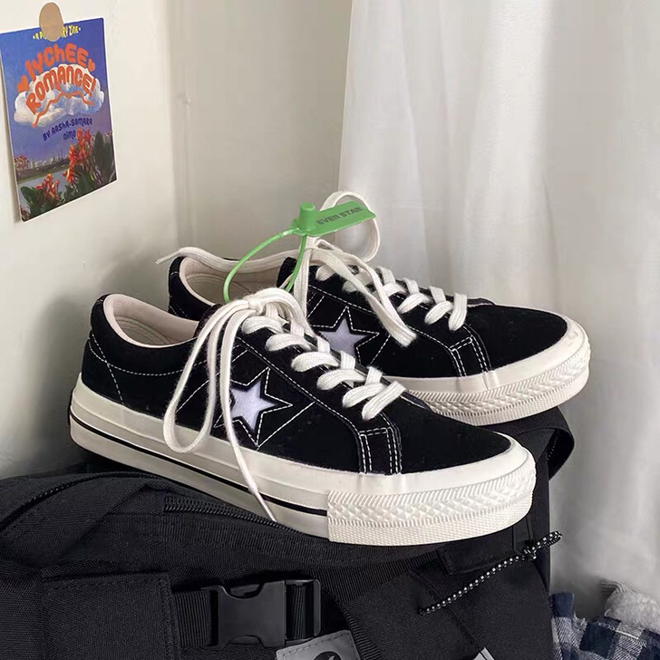 【爆款】联名官网匡威onestar男鞋潮低...