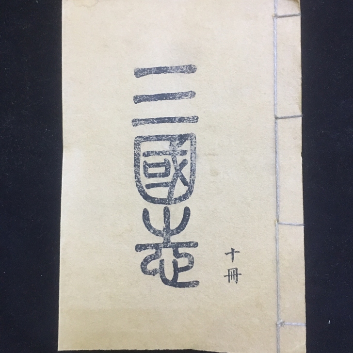 古玩收藏 线装药书,三国志,十本一套,尺寸...