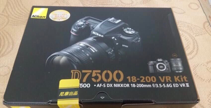 尼康 D7500 配18-200单反套机