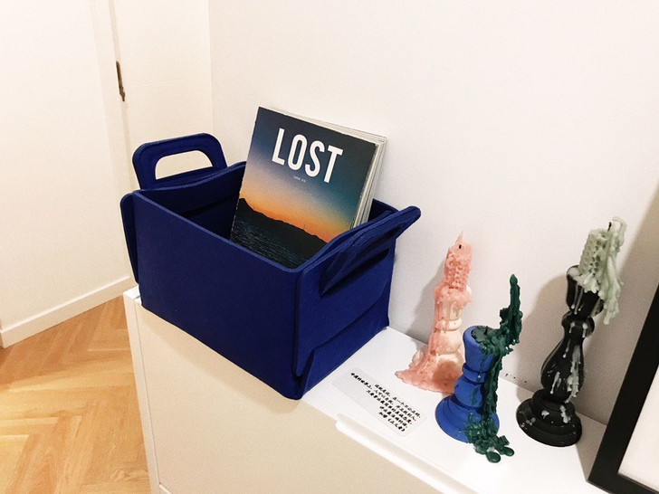 毛毡收纳筐零食玩具杂物加厚手提收纳箱收纳篮