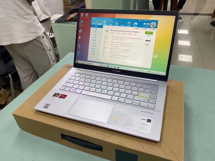 华硕M4600 14寸 锐龙R7-4700...