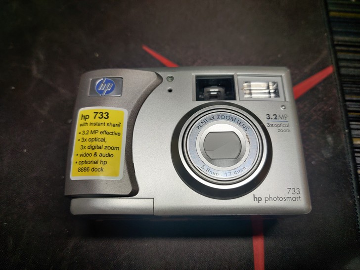 惠普 photosmart733相机 CCD