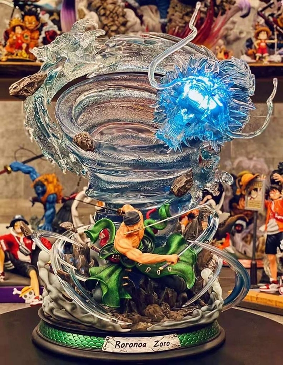 【海贼王超大25厘米以上手办】四档路飞三刀...