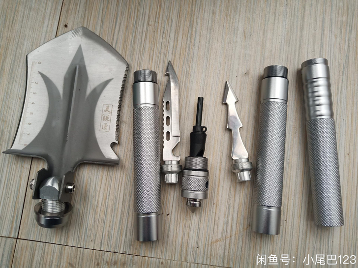 多功能户外工兵铲军版原品车载中国军工铲垂钓...