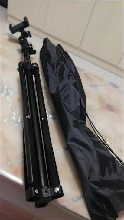 【闲置转让】包邮1.7米直播手机支架落地支架