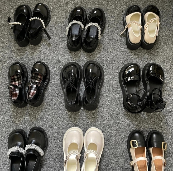 【玛丽珍鞋专场】【附带穿搭效果】搭配JK装...