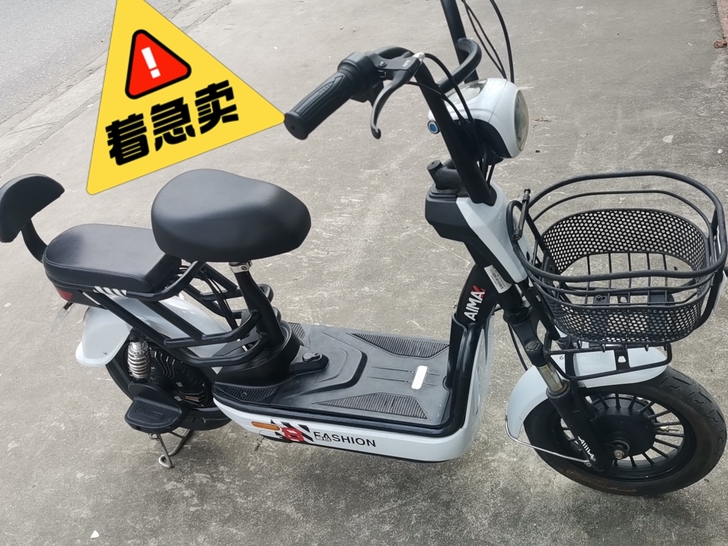 爱玛电动车小苹果48伏刚刚换的全新电池新充...