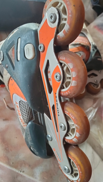 旱冰鞋,可调34$$##$$-36自取