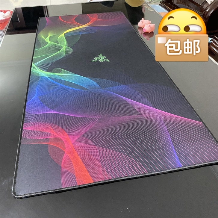 包邮全新!雷蛇电竞鼠标垫超大锁边(不掉帧)