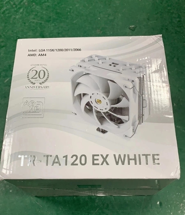 利民 ta120ex 纯白版本,全套配件齐...