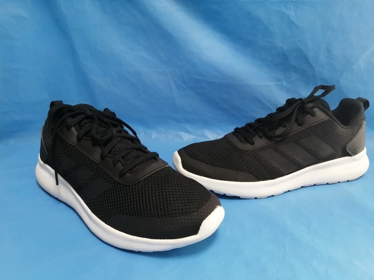 二手正品44码Adidas阿迪达斯运动鞋跑...