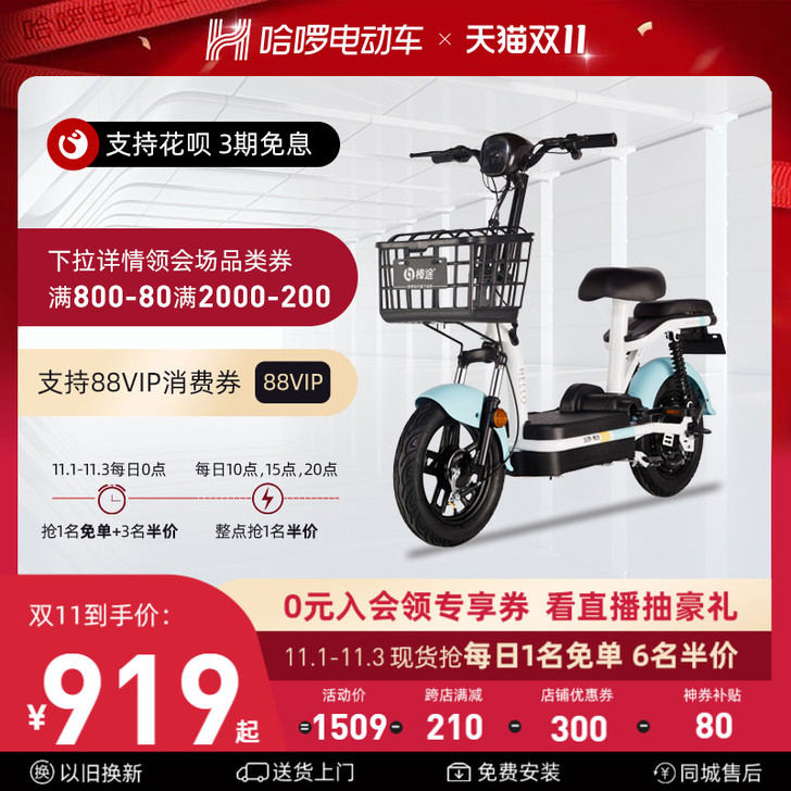 棒途 电动自行车，买了几个月了，没上牌，有...