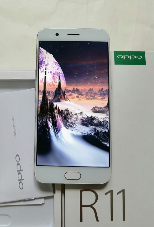 OPPOr11自用闲置手机,金色99新,所...