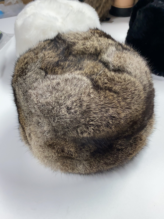 全新兔毛雷锋帽男士整皮草帽子