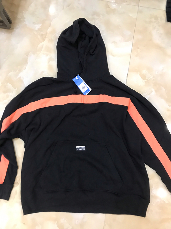 adidas 三叶草男款帽衫 正品全新吊牌...