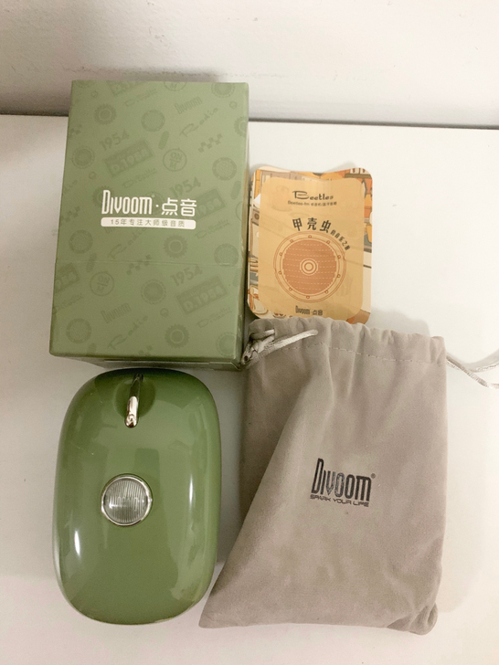 Divoom点音甲壳虫音箱蓝牙智能低音炮迷...